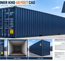 Container kho 40 feet cao