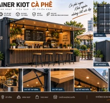 Container kiot cà phê