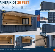 Container kiot 20 feet