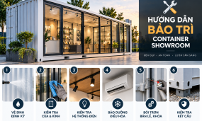 Hướng Dẫn Bảo Trì Container Showroom