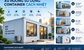 Xu Hướng Sử Dụng Container Cách Nhiệt
