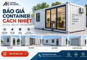Báo Giá Container Cách Nhiệt